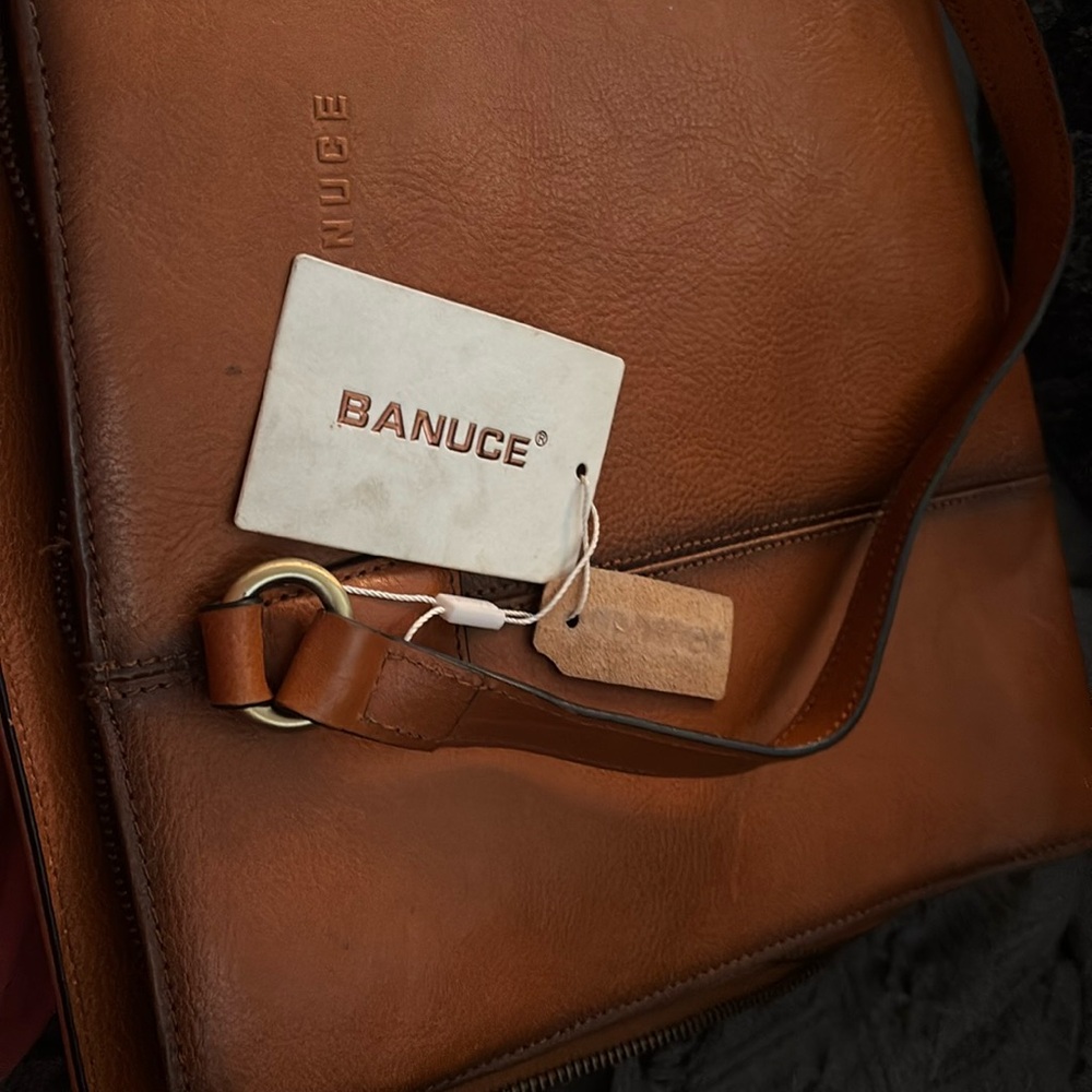 Brown Leather Men's Bag